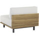 Geneve Palazzo Cream Outdoor Modular Armless Chair